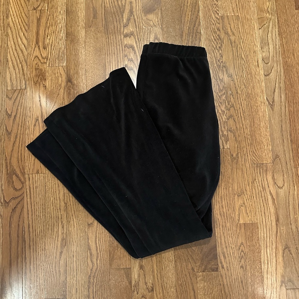 Black Velvet Bell Bottoms